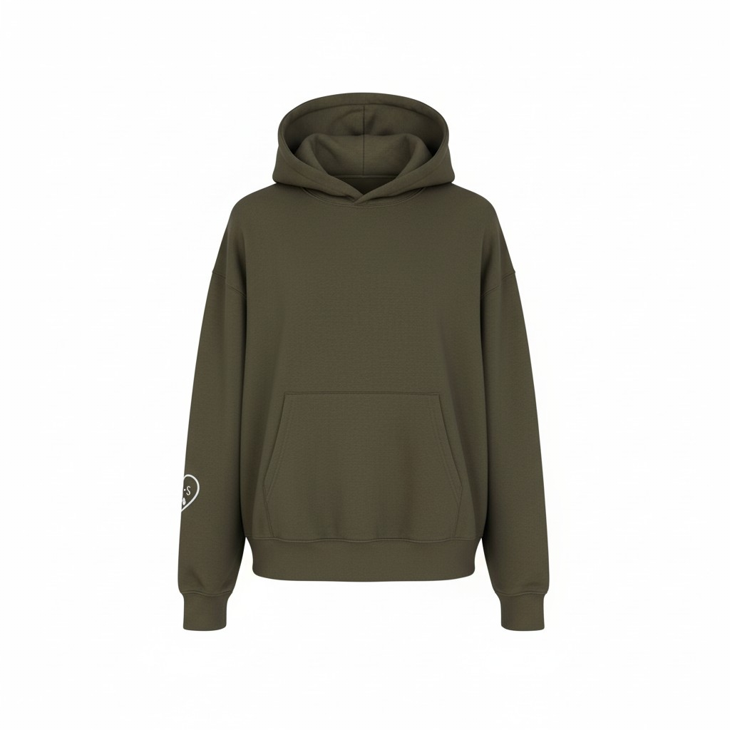 The Luxe Organic Hoodie – Khaki