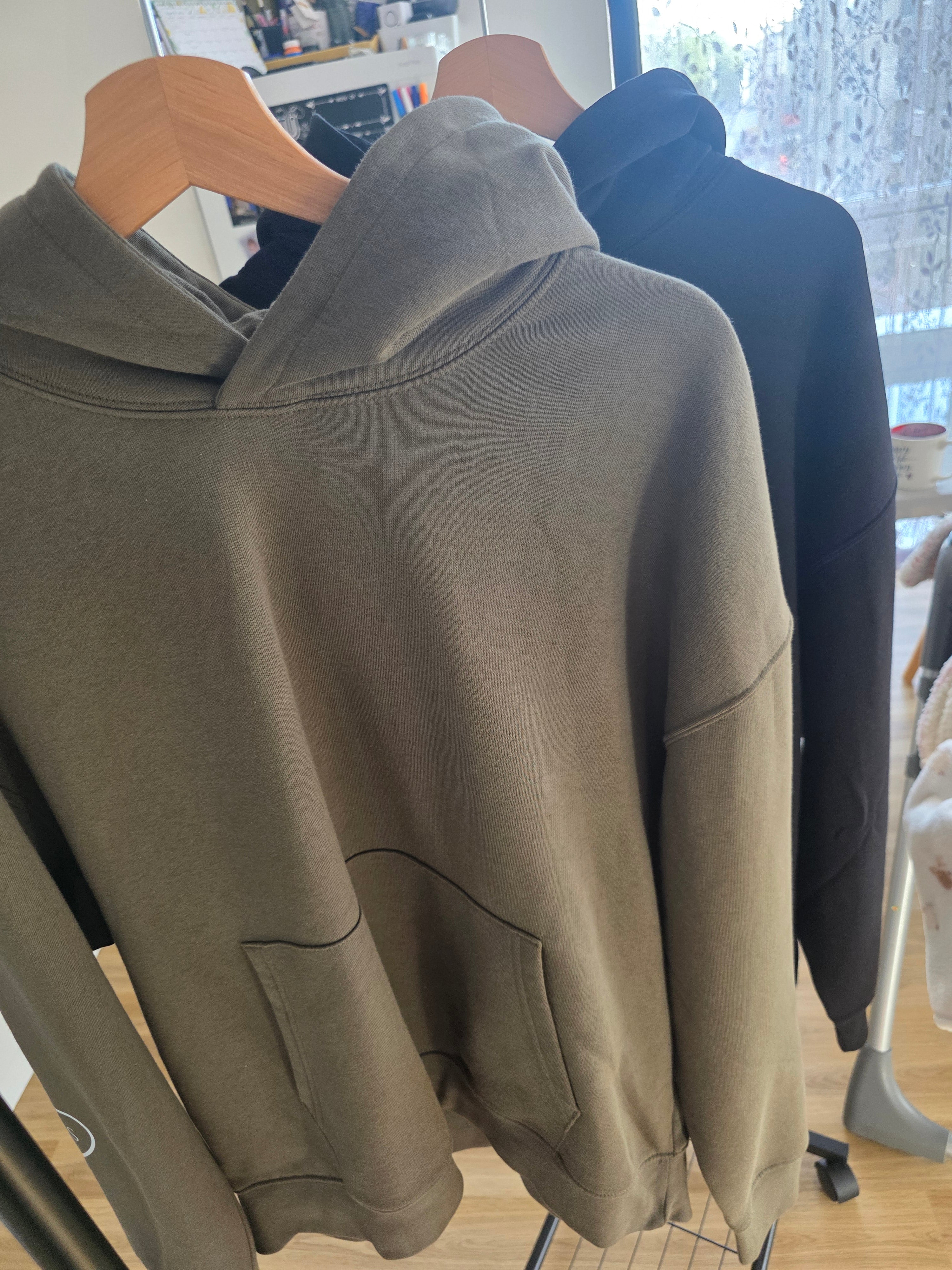 The Luxe Organic Hoodie – Khaki