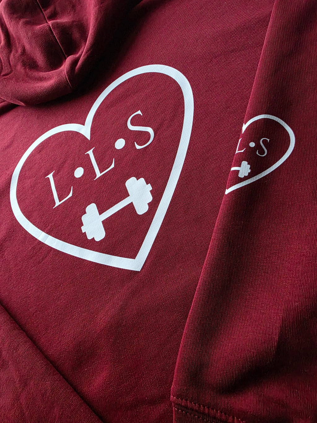 The Luxe Organic Hoodie – Burgundy